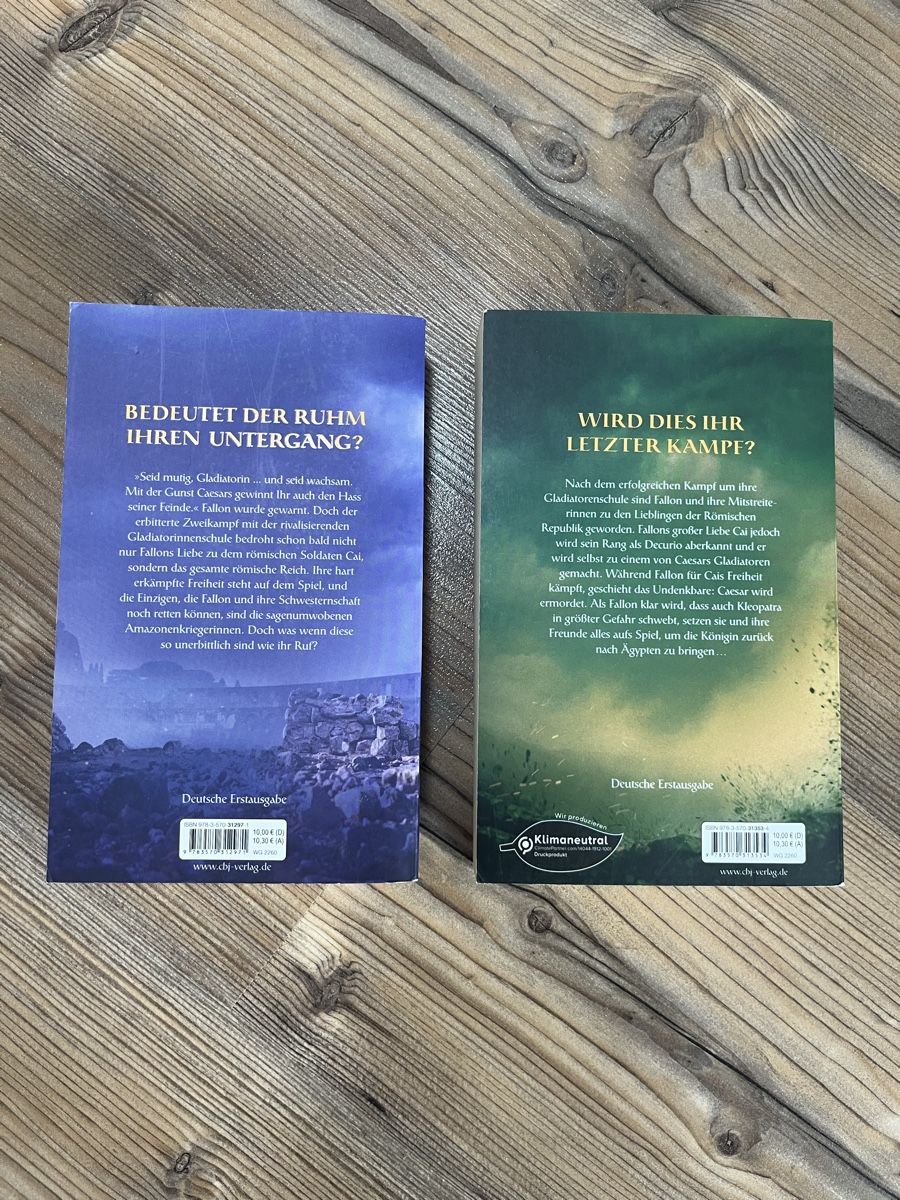 Libri: Gladiatorin Roman, Band 2,3 – Usato da Frutigen venduto da emi_55wp 1