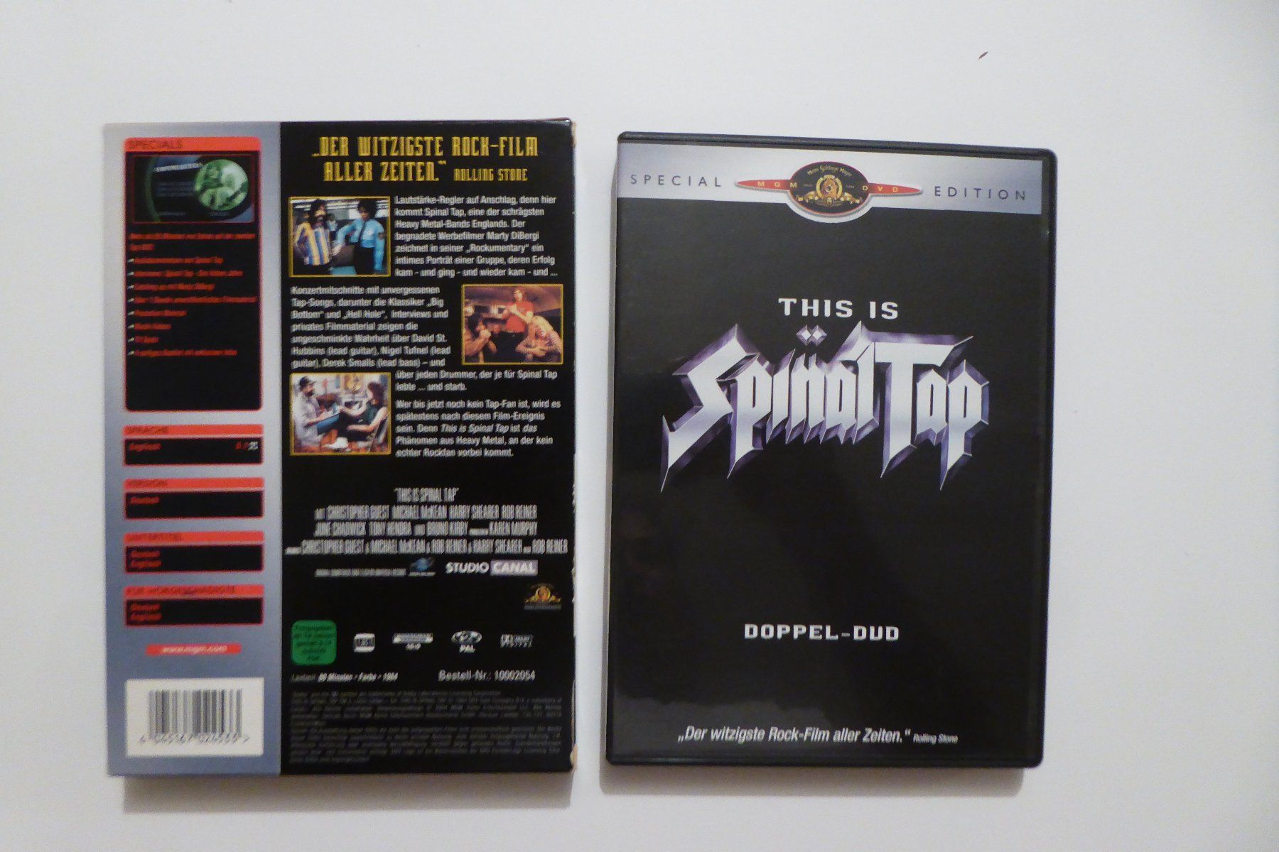 Alle DVDs: 2xDVD Spinal Tap Secial Edition – Gebraucht aus Allschwil von Summelsarium 1