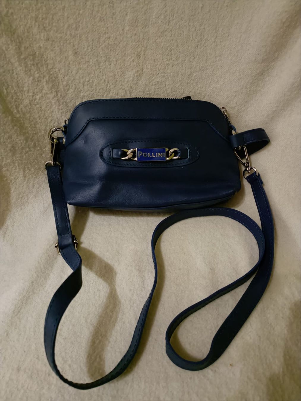 Borse da donna: Sac à main bleu Pollini – Nuovo (secondo la descrizione) da St-Blaise venduto da Seconde_Griffe