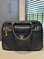 Maison Mollerus Reisetasche schwarz