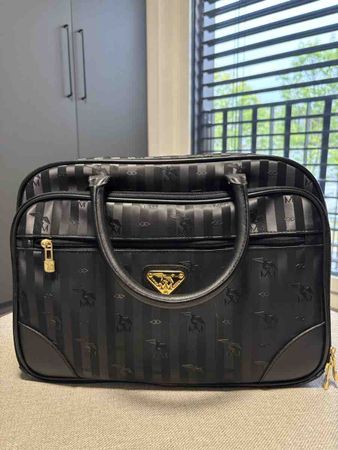 Maison Mollerus Reisetasche schwarz