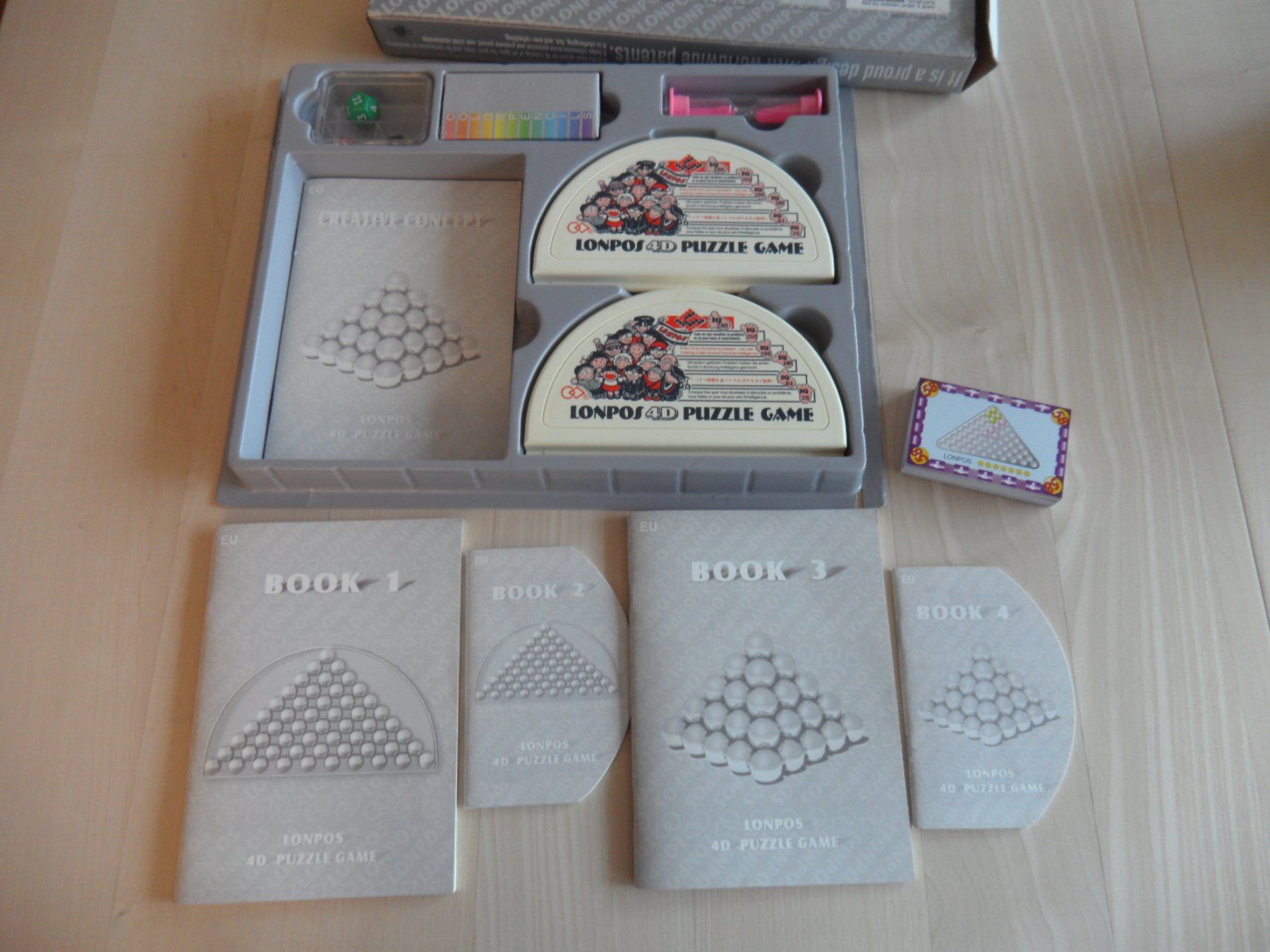Lonpos Giochi: Lonpos 4D das Original + Karten - Schön – Usato da Bern venduto da Ono99 2