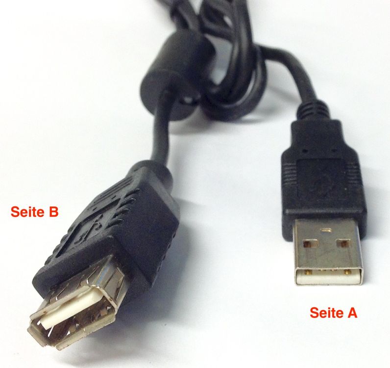C2G USB Verlängerungskabel – 2 Meter, A-Stecker Auf A-Buchse, Schwarz