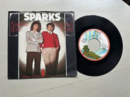 SPARKS tolle Single Amateur hour 70's Kult Top Glam Rock