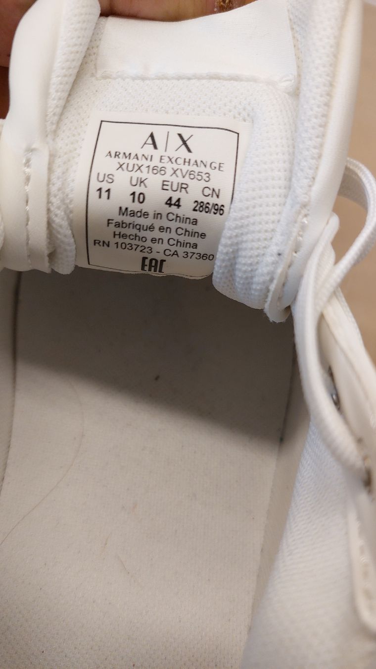 Scarpe da uomo: Armani Sneaker Weiss – Nuovo (secondo la descrizione) da Wisen SO venduto da spann 1