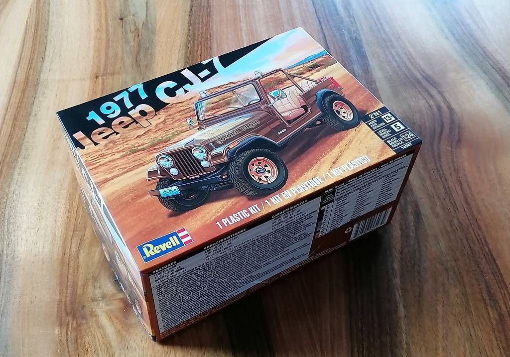 Revell Modellini d'auto: Jeep CJ-7 Bausatz Revell – Nuovo e nell'imballaggio originale da Stüsslingen venduto da Sandsalz 4
