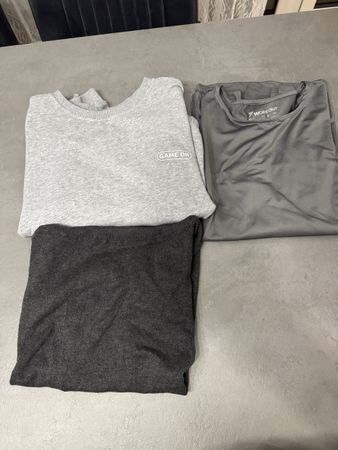 3er Set Langarmshirts