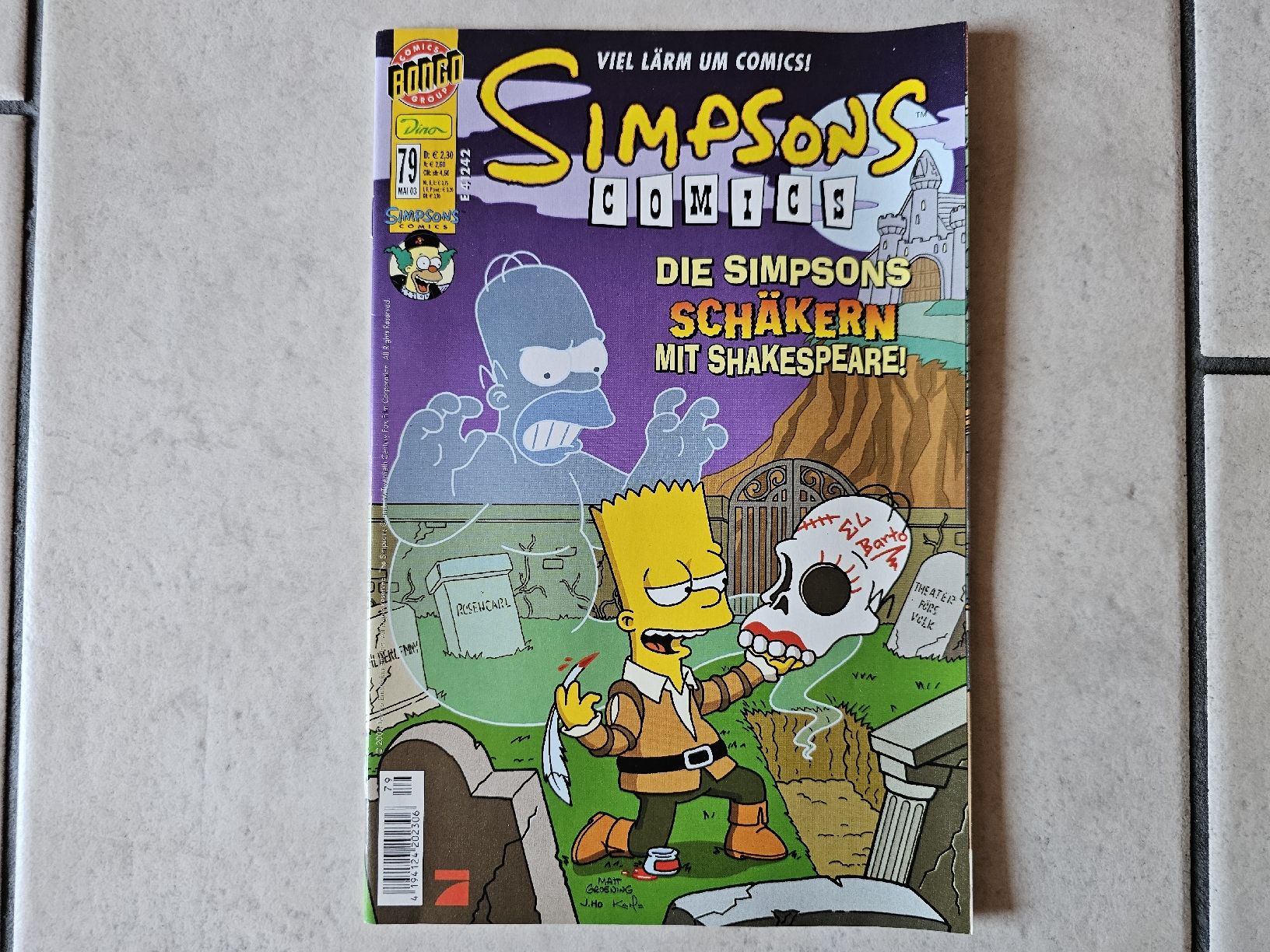 Comics: Simpsons Comic  -  Heft #79 – Gebraucht aus Schneisingen von backstore24