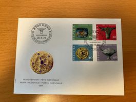 CH FDC Pro Patria Satz 1974