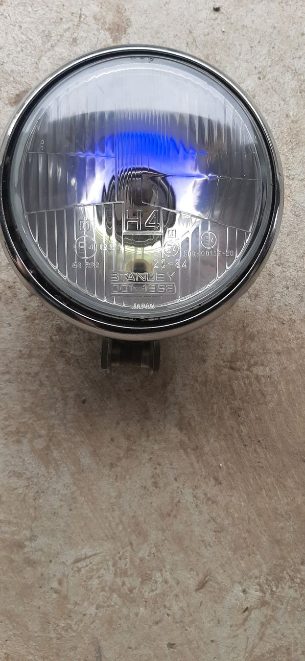 Fari: Stanley -Motorrad Scheinwerfer  H4-Zusatzlampe – Usato da Neunkirch venduto da Hjfrick