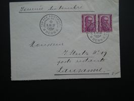 Bern, Brief Tag der Briefmarke nach Lausanne Pro Juventute