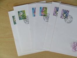Liechtenstein FDC 1991 92 93