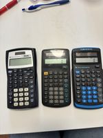 Lot de calculatrices scientifique