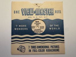 View-Master 3D: Nr. 2019 LUGANO AND LOCARNO SWITZERLAND