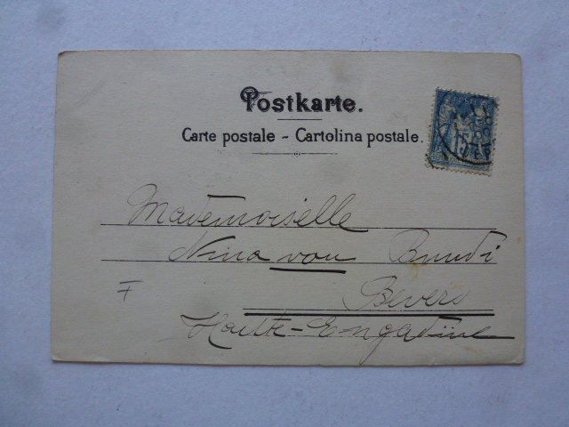 Cartoline postali: AK Calven - Schlachtfeier 1499-1899 – Usato da Walkringen venduto da Casablanca777 1