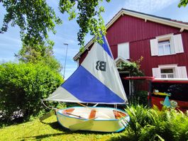 Banana Faltboot zum rudern, motoren oder segeln