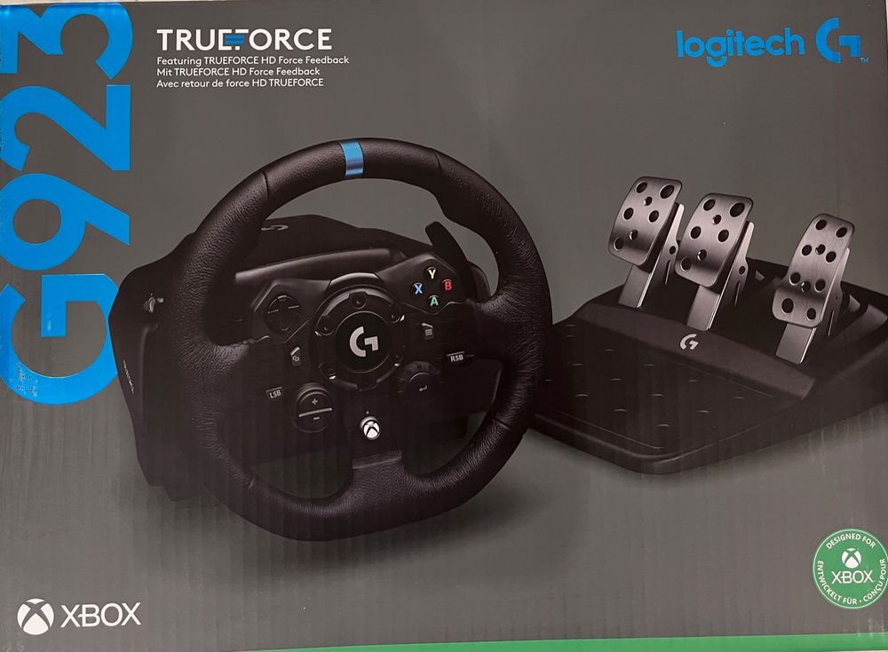 Logitech G G923 Lenkrad und Pedale für Xbox One,Xbox + PC Kaufen auf Ricardo