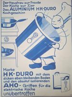 Vordruck Entwurf Kochtopf HK Duro 1930