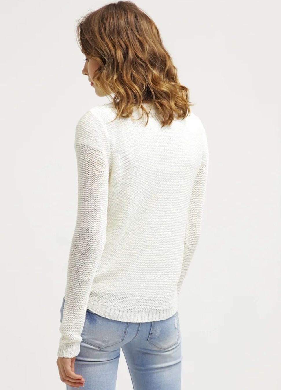 Only Pullover & Sweatshirts: ONLY Strickpullover weiss, Gr M – Gebraucht aus Winterthur von Simply_nm 2