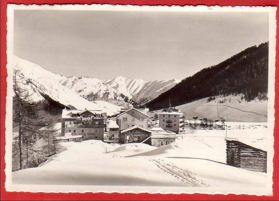 Cartoline postali: SAMNAUN, GROSSFORMAT – Usato da Grüningen venduto da Kartenlaube