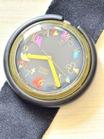 Swatch POP Uhr Spielkarten Motiv guter Zustand