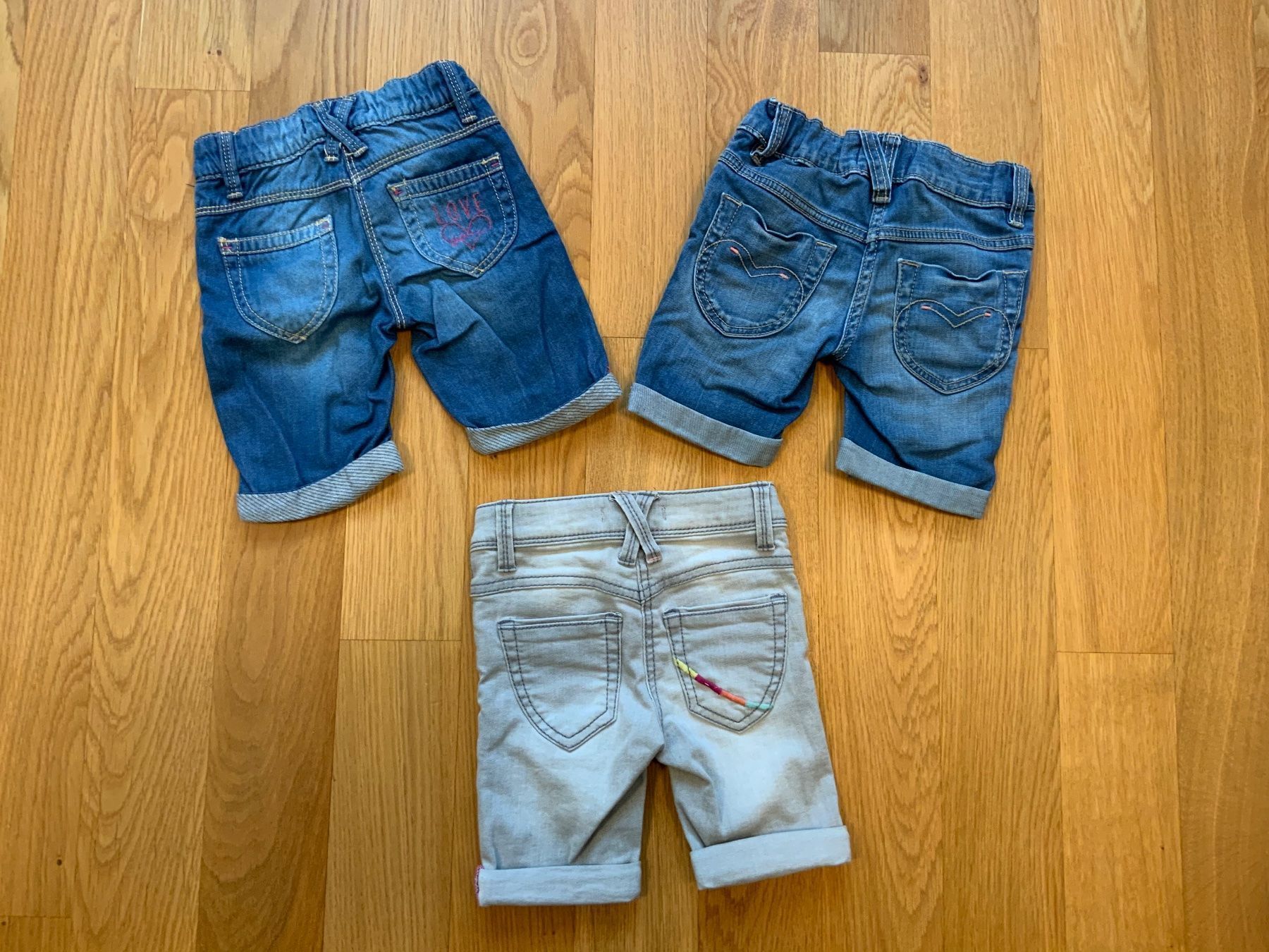 S.Oliver Hosen: S.Oliver kurze slim Jeans für Mädchen Gr. 98 – Gebraucht aus Niederstetten von Elmar77 1