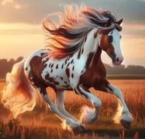Diamond Painting Pferd 40x40 cm
