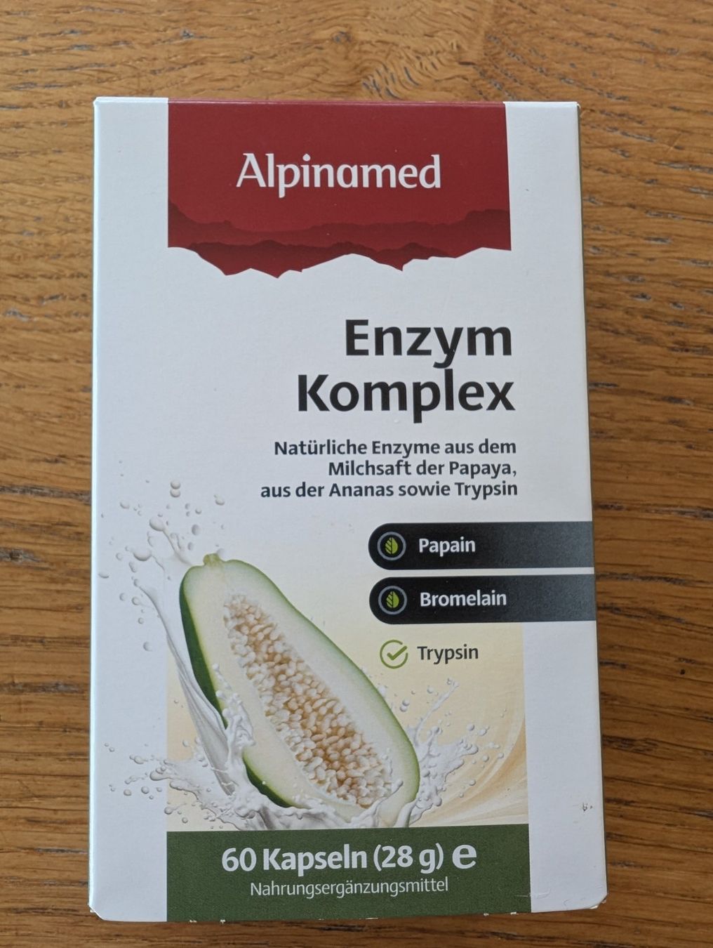 Cibi & Specialità: Enzym-Komplex von Alpinamed Kps. 60 – Nuovo e nell'imballaggio originale da Appenzell Enggenh. venduto da vario414