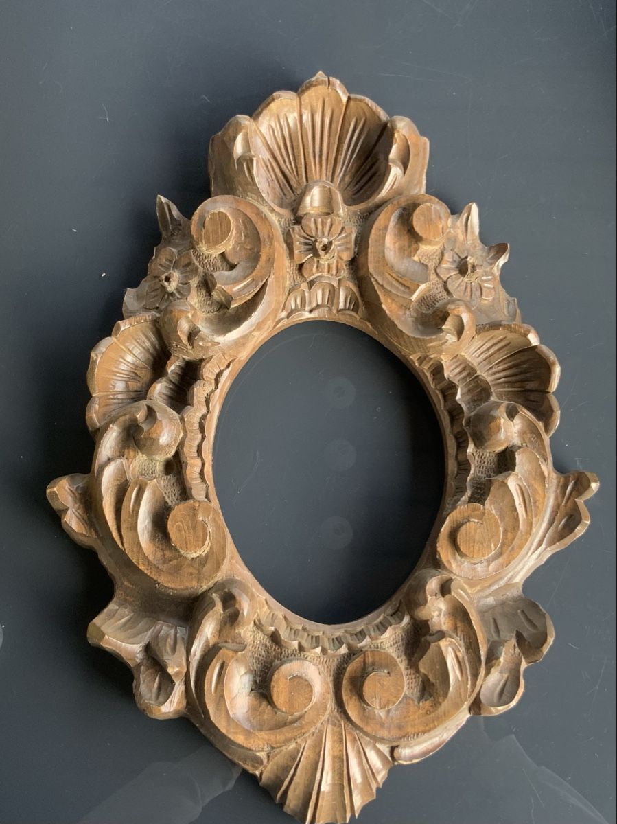 Bilderrahmen: Barock Stil Holzrahmen, Vintage – Gebraucht aus Root von HeidyShop 1