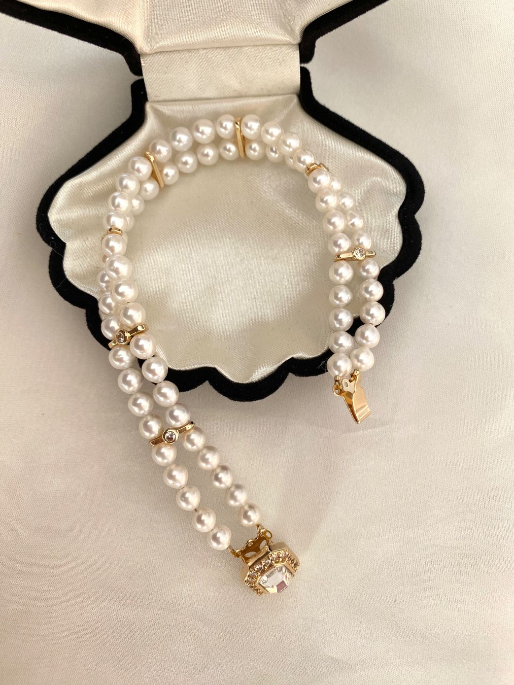 Bracciali & Braccialetti: Süsswasserperlen/Perlen Armbänder – Nuovo e nell'imballaggio originale da Sarnen venduto da Yingsperlen4 2