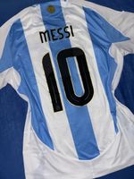 MESSI ARGENTINIEN MATCH ADIDAS FUSSBALL TRIKOT 24/25
