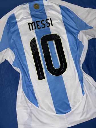 MESSI ARGENTINIEN MATCH ADIDAS FUSSBALL TRIKOT 24/25