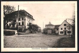 Dürrenäsch, Partie am Dorfplatz mit Wa