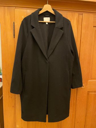 Damen Mantel schwarz Grösse XL H&M