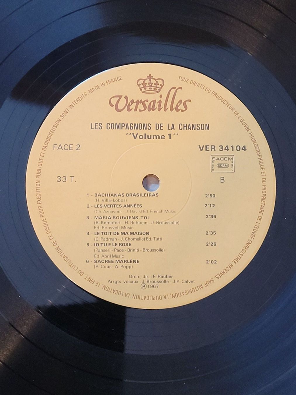 Dischi in vinile: Vinyle 33T Les Compagnons de la Chanson Vol.1 – Usato da La Chaux-de-Fonds venduto da reu_kx5l 5