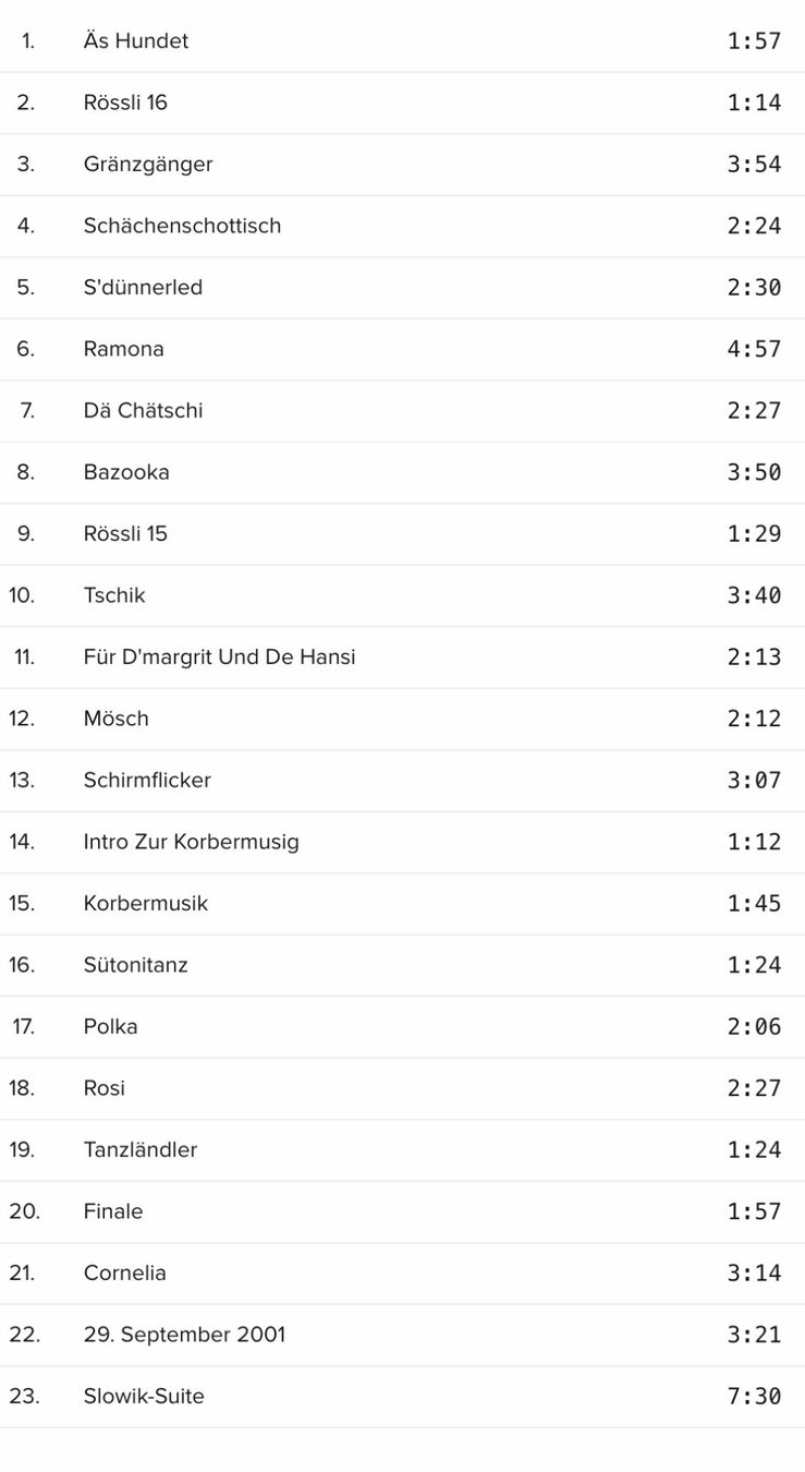CD: Hujässler - Gränzgänger – Usato da Brunnen venduto da Barfly5 1