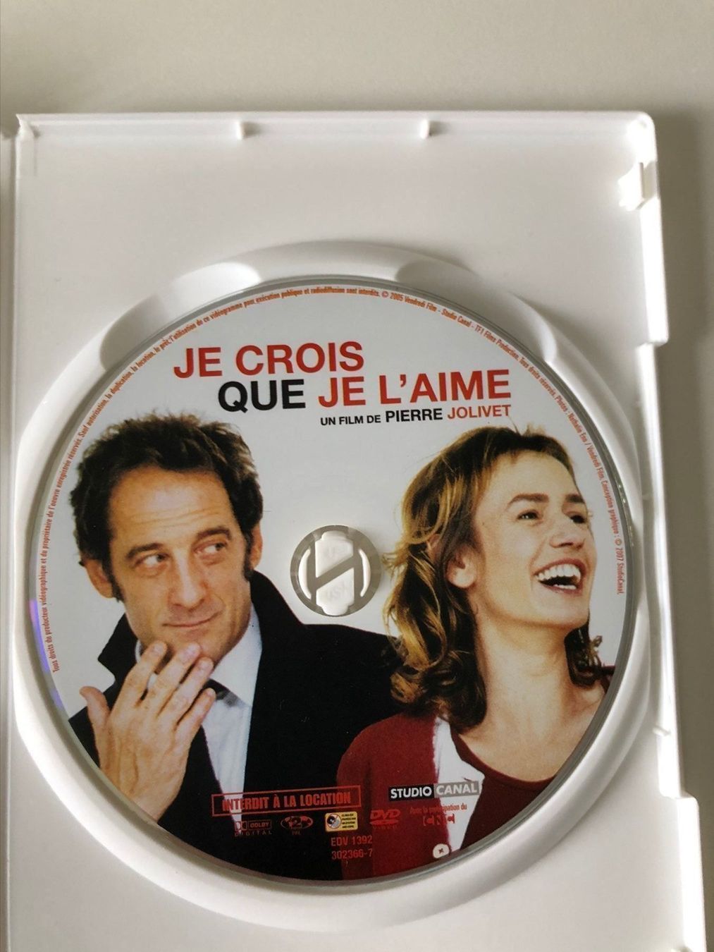 Tutti i DVDs: DVD "Je crois que je l'aime" – Usato da OBERENGSTRINGEN venduto da Lolo6316 2
