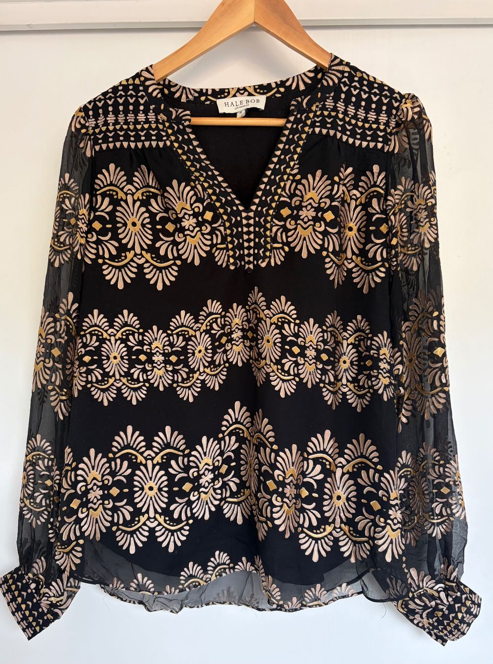 Blusen: Hale Bob Bluse mit Seide Gr.M – Gebraucht aus Unterägeri von Jutka_04