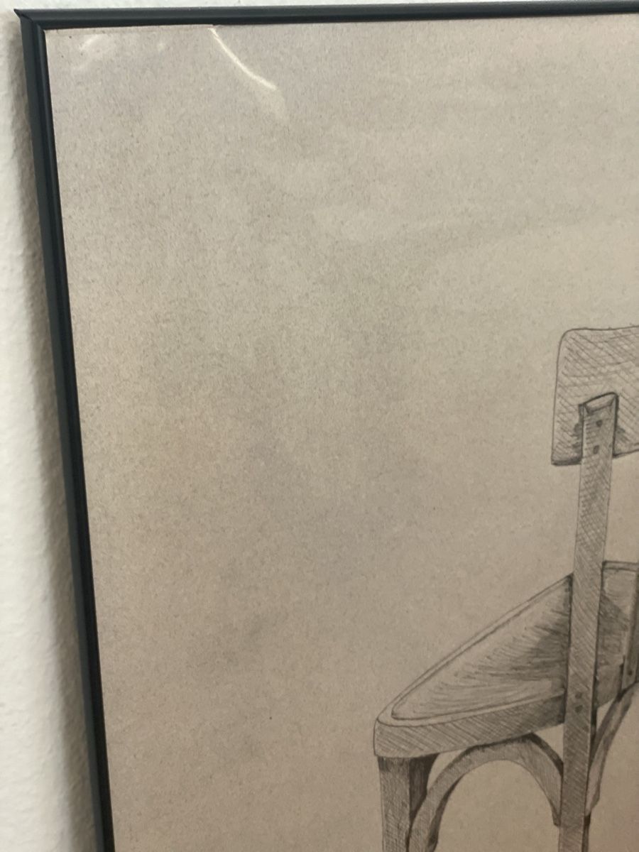 Dipinti: Dessin Encadré d'une Chaise – Nuovo (secondo la descrizione) da Biel/Bienne venduto da ana_2427 2