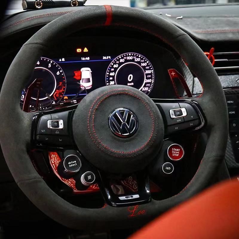 Tutti pezzi di ricambio auto: 4x VW/Audi Lenkrad R8 Startknopfsystem – Nuovo e nell'imballaggio originale da Volketswil venduto da Willis_Autoteile 1