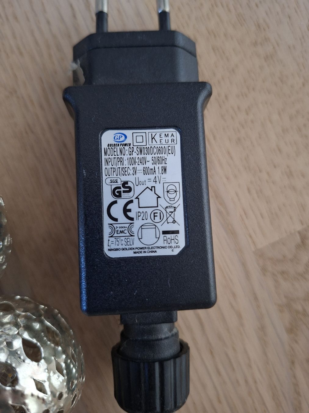 Ghirlande e barre luminose: Lichterkette Orientalisch Kugeln silber mit Netzteil – Nuovo (secondo la descrizione) da Winterthur venduto da CBerger01 1