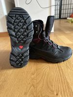 Winterstiefel Salomon schwarz gefüttert sehr guter Zustand