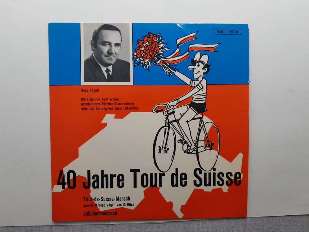 Single / Vinyl / 40 Jahre Tour de Suisse / Jubiläums Druck Kaufen auf