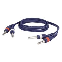 DAP FL22 - 2 mono Jack L/R to 2 mono Jack L/R  6m
