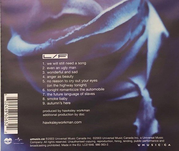 CDs: Hawksley Workman – Lover/Fighter – Gebraucht aus Grüningen von azulgris 2