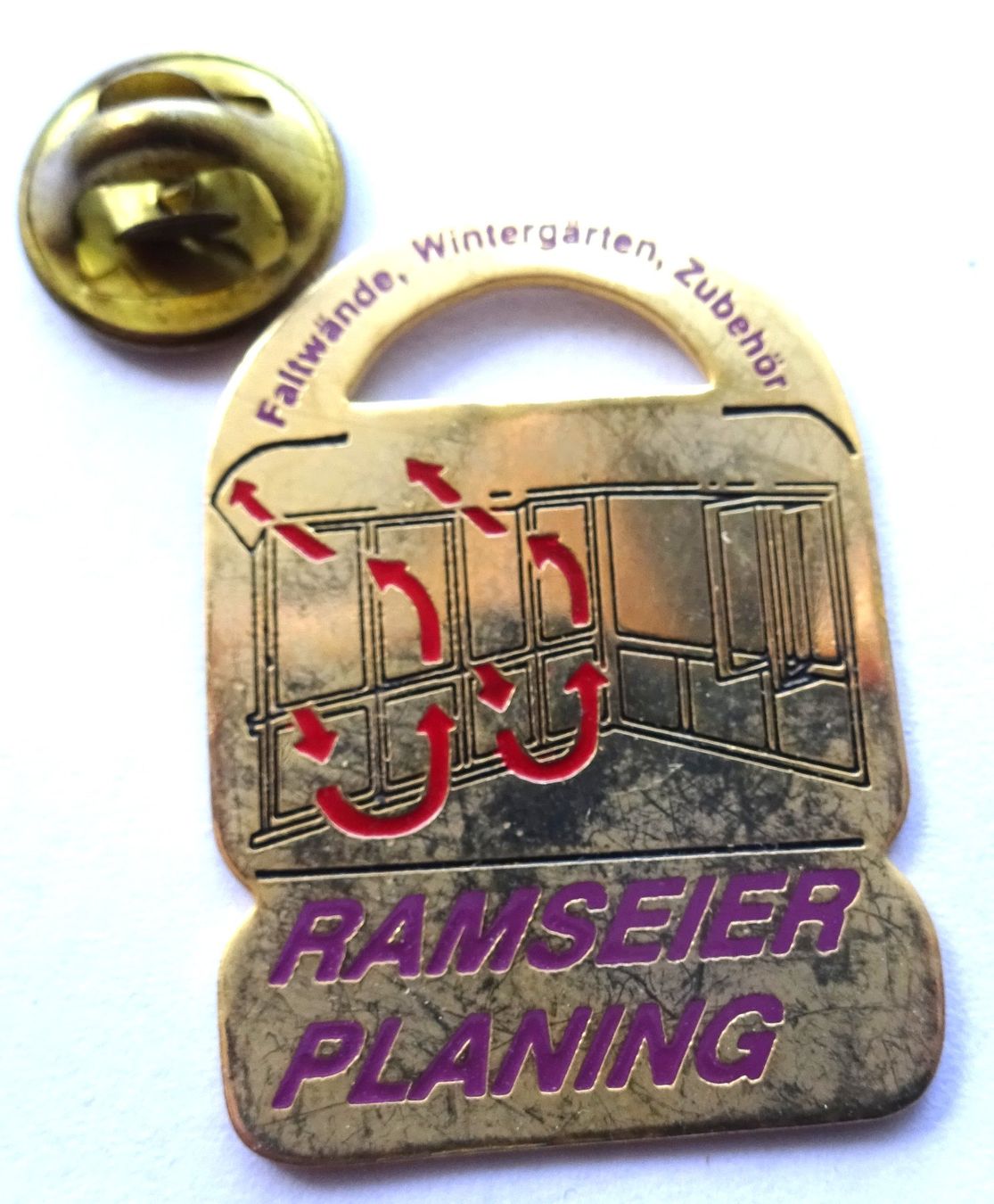 Placchette & Badge: Pin RAMSEIER Planing  Wintergärten – Usato da Utzenstorf venduto da BUtter81