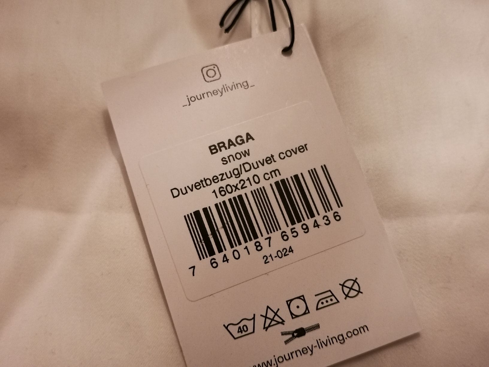 Biancheria da letto: Satin Bettwäsche weiss – Nuovo e nell'imballaggio originale da Wildegg venduto da marc_spi 1