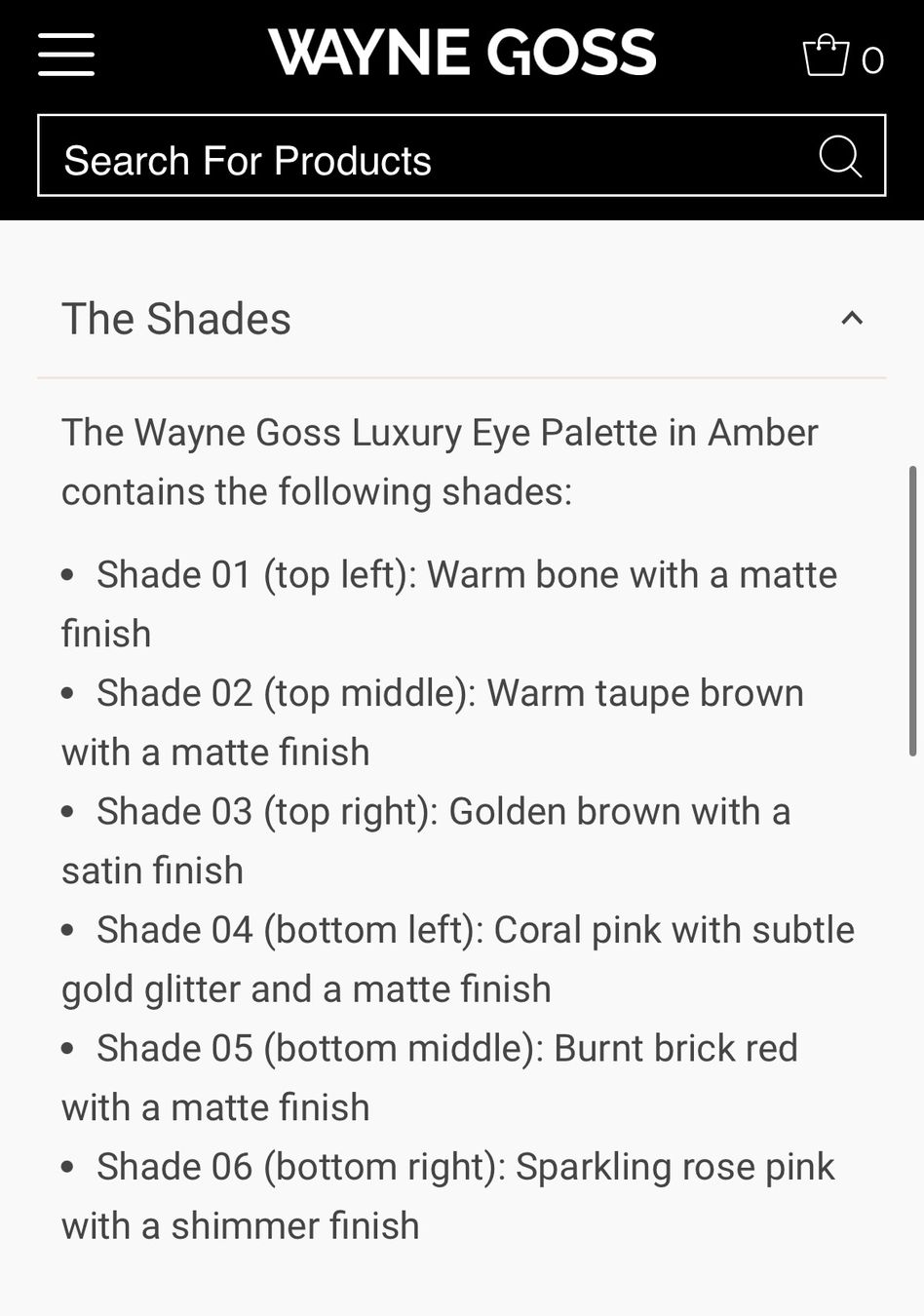 Make-up: Wayne Goss Eyeshadow Palette, Neu&ungebraucht,LP CHF54.90 – Neu und originalverpackt aus Zürich von deruja 7