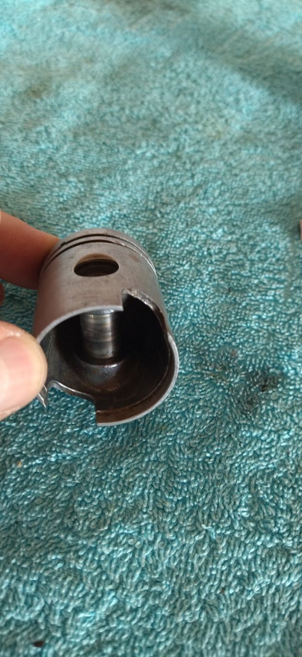 Parti ricambio per ciclomotori: Töffli Kolben 38.3mm x 53mm spezial – Usato da Fahrni b. Thun venduto da Bergers_occasionen 1