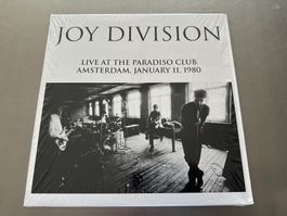 JOY DIVISION LP LIVE AT THE PARADISO CLUB AMSTERDAM